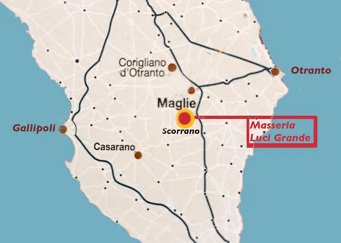 Alojamento de Acomodação e Pequeno-almoço Masseria Luci Grande Scorrano (Apulia)